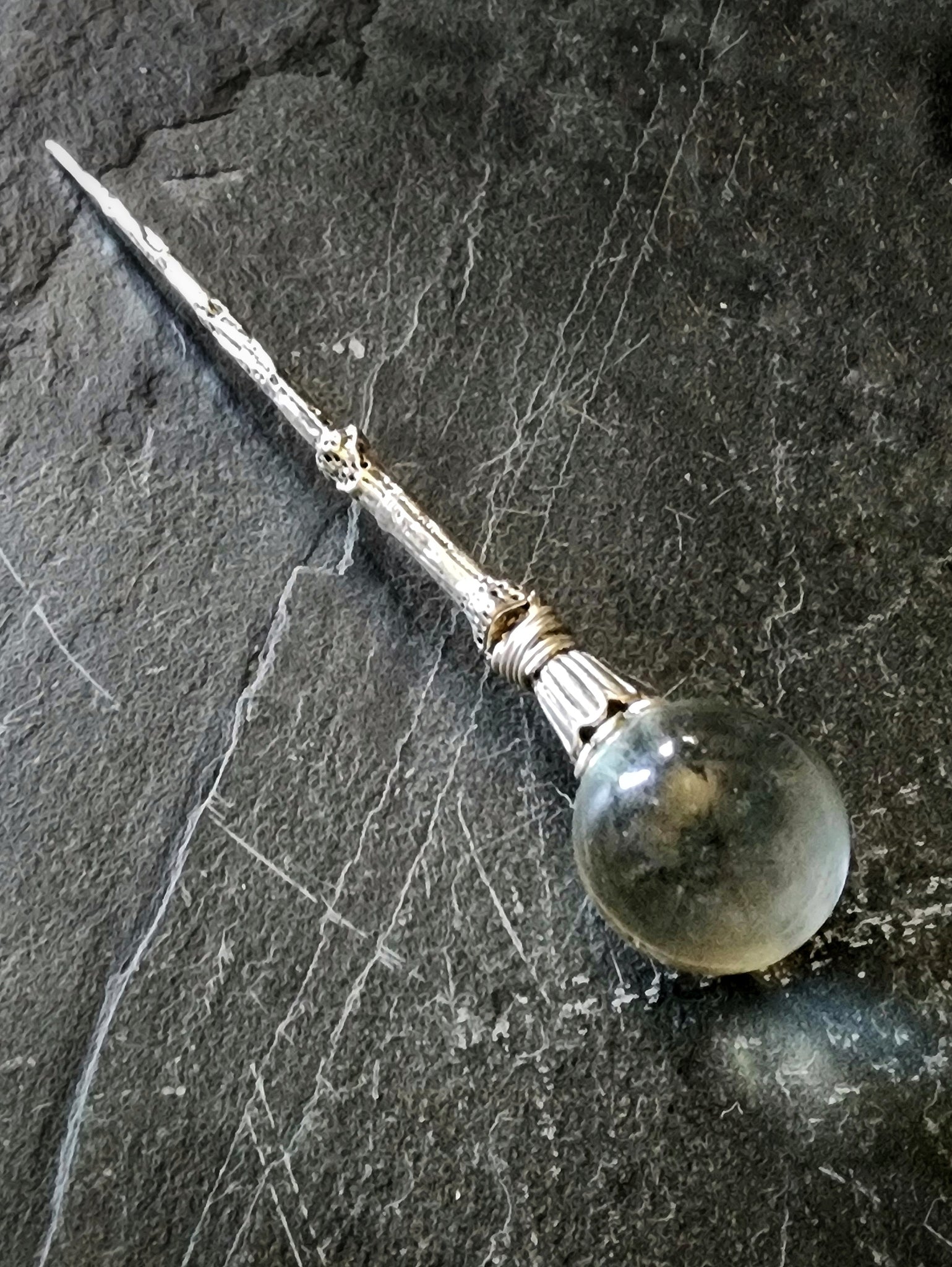 Crystal Ball Hair Stick