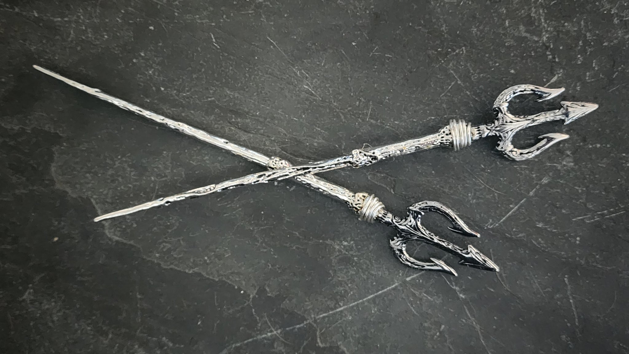 Trident Hair sticks Mermaid Hair Pins