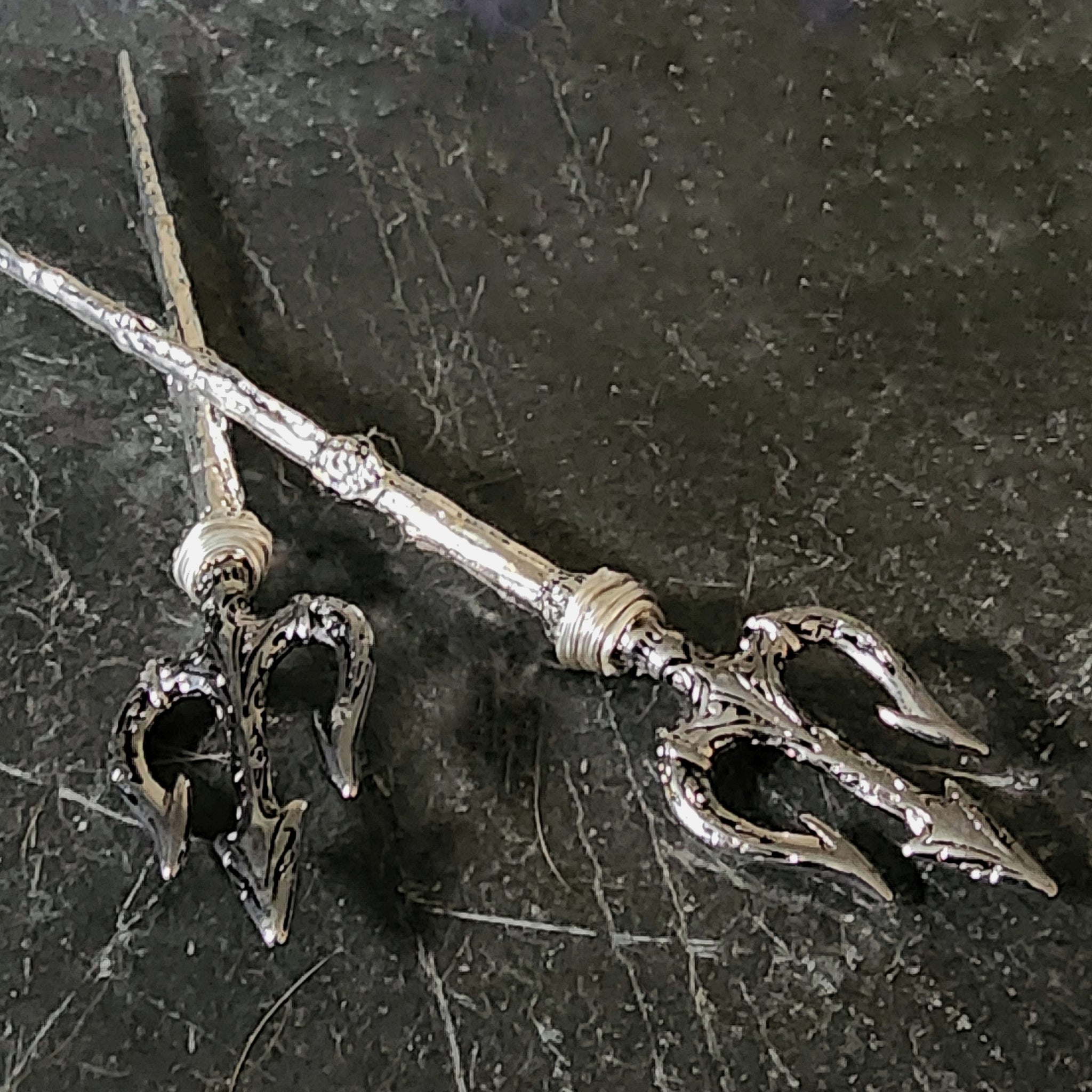 Trident Hair sticks Mermaid Hair Pins