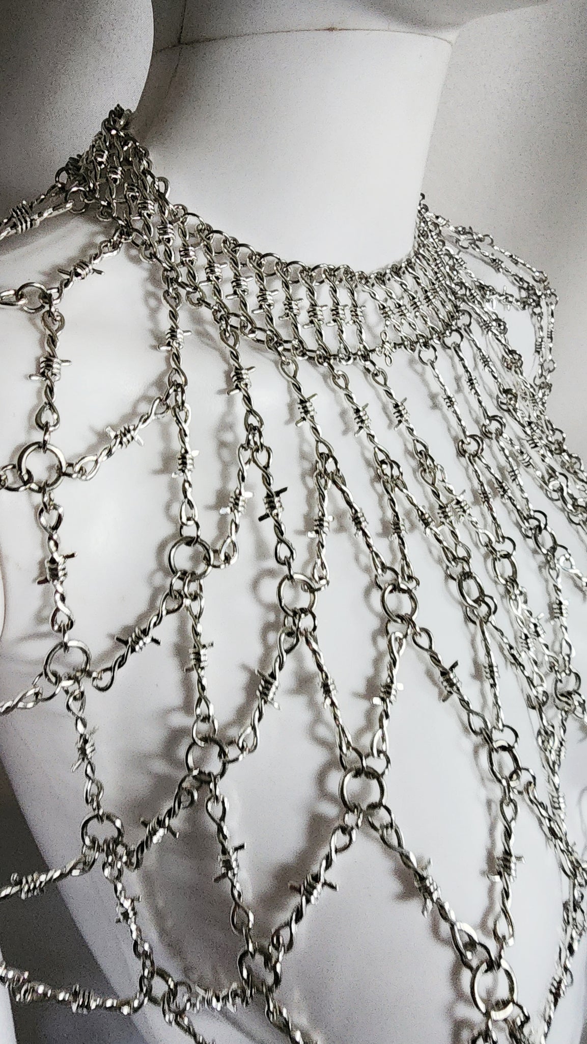 Barbed Wire Chainmaille Queens Armor Hauberk