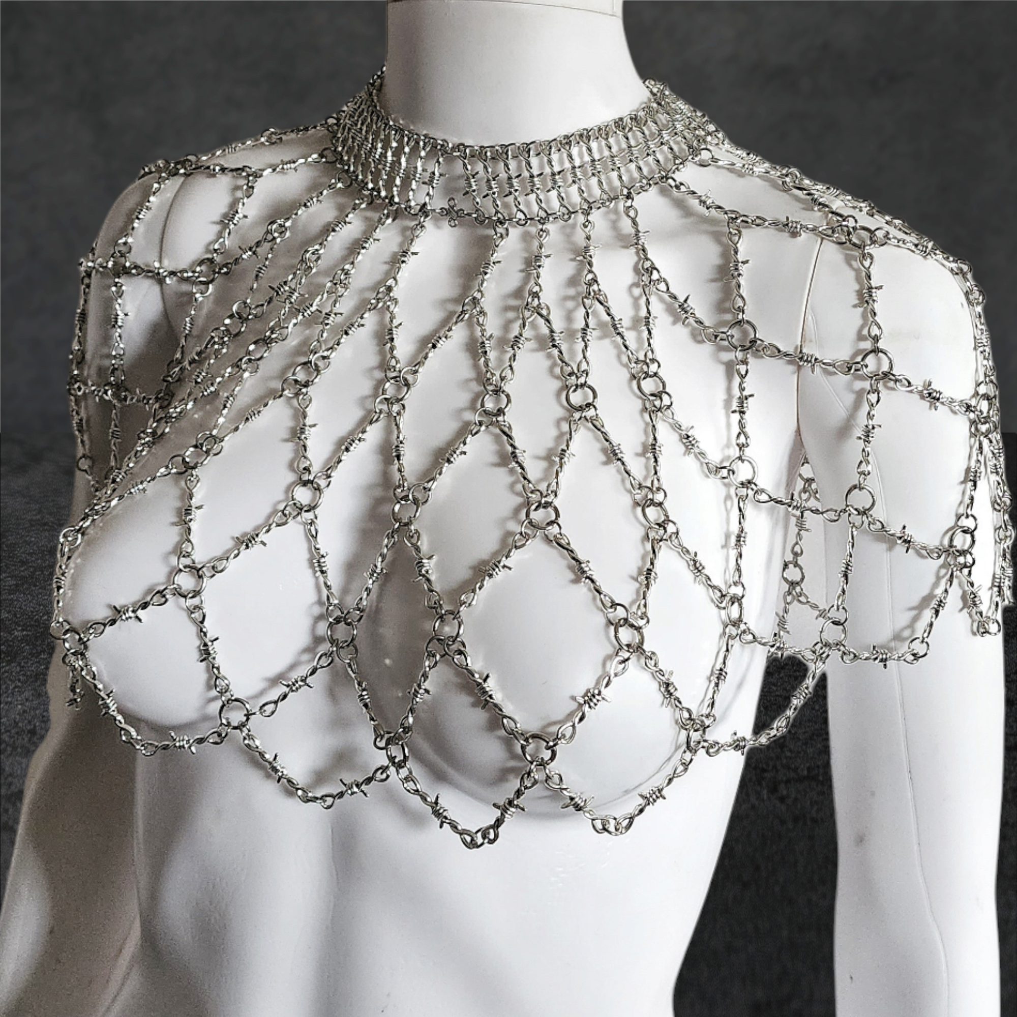 Barbed Wire Chainmaille Queens Armor Hauberk