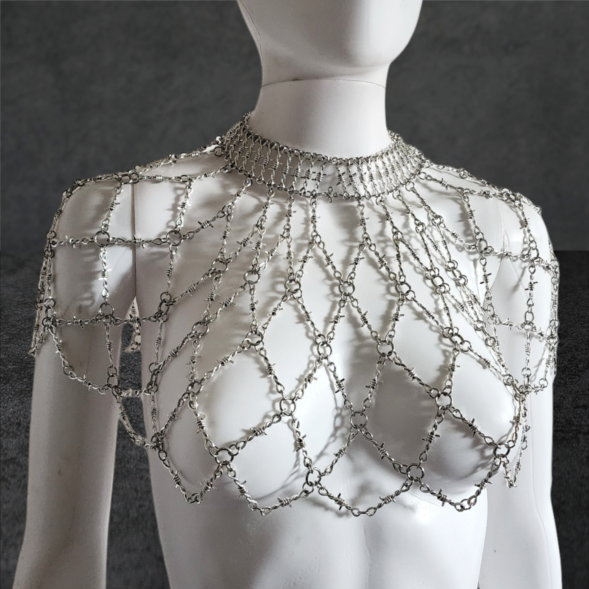 Barbed Wire Chainmaille Queens Armor Hauberk