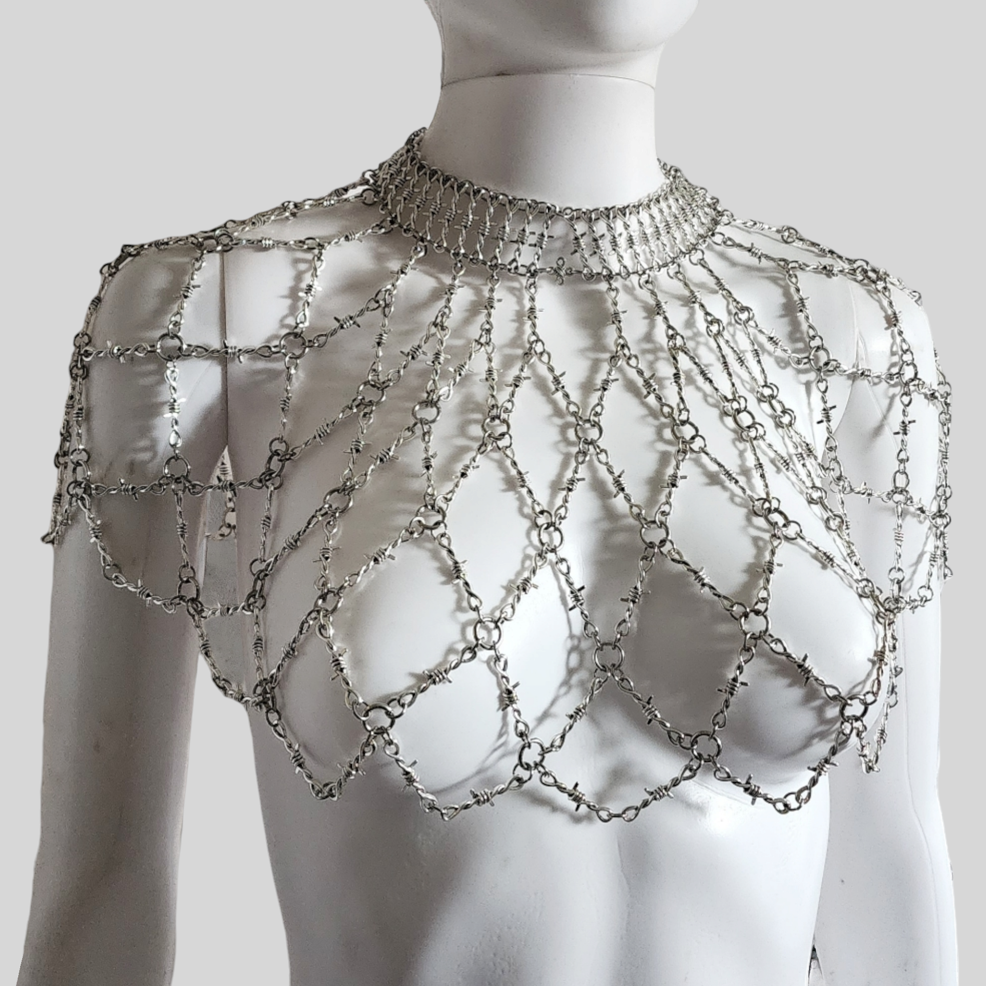 Barbed Wire Chainmaille Queens Armor Hauberk