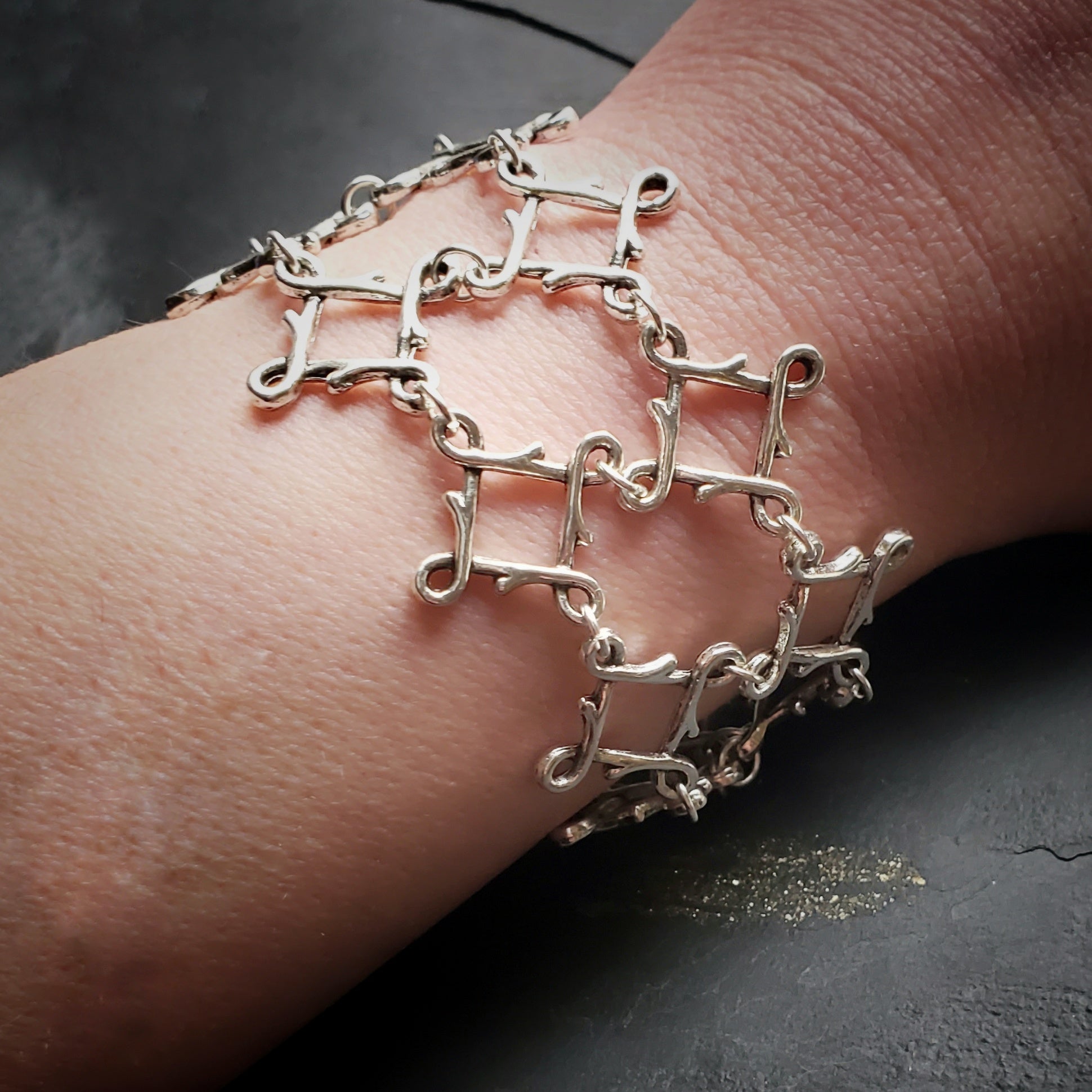 Thorns Choker Necklace and Bracelet Gift Set