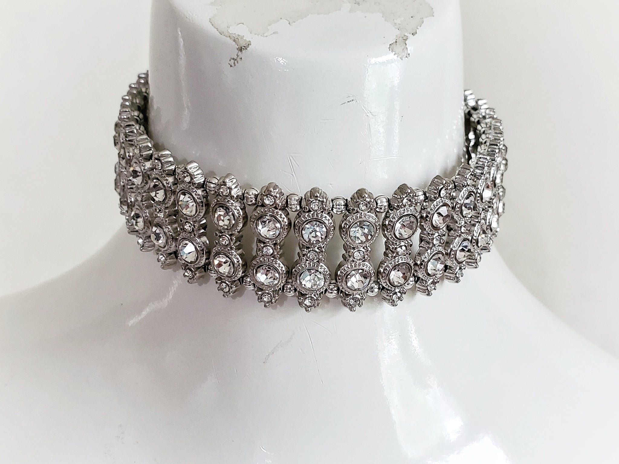Handmade Victorian Choker Necklace and Bracelet Gift Set