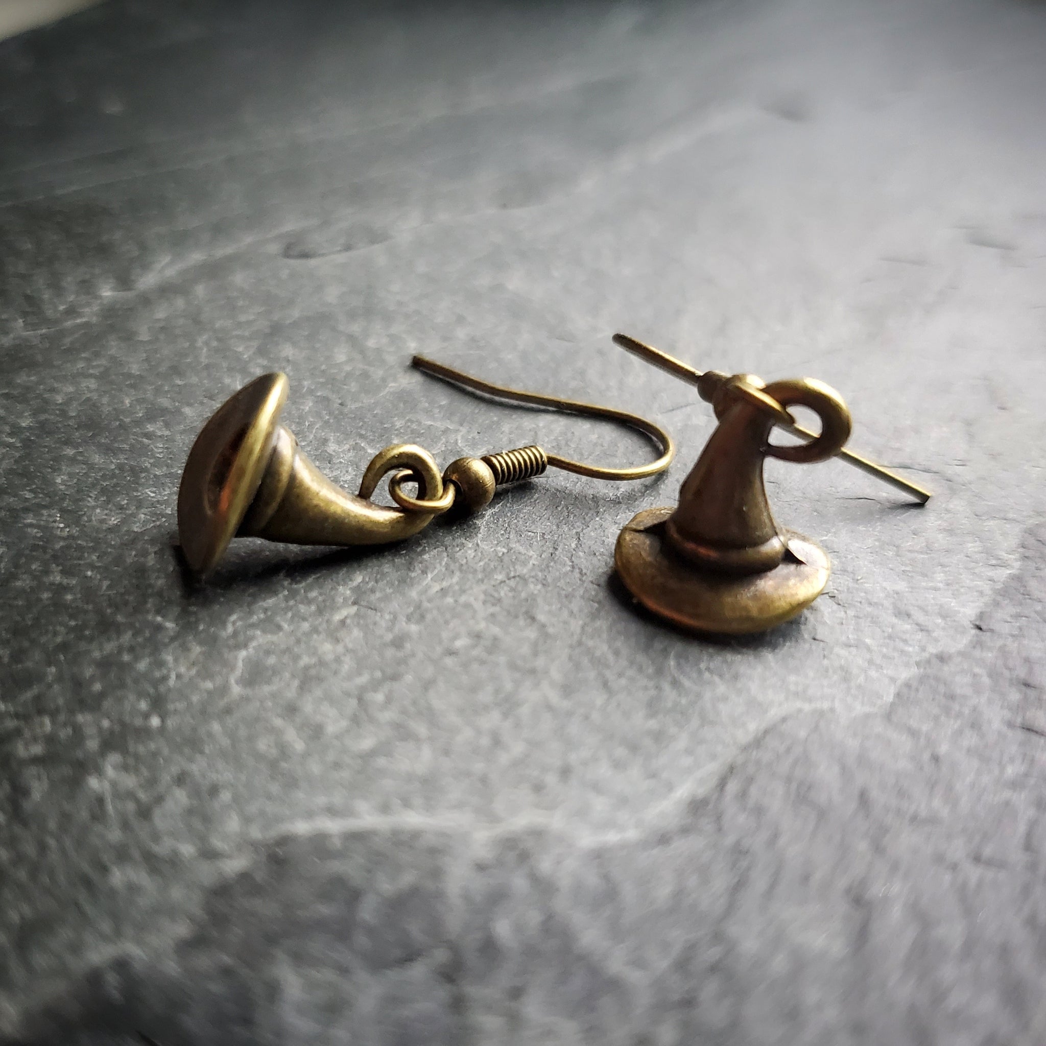 Witches Hat Earrings Halloween Jewelry