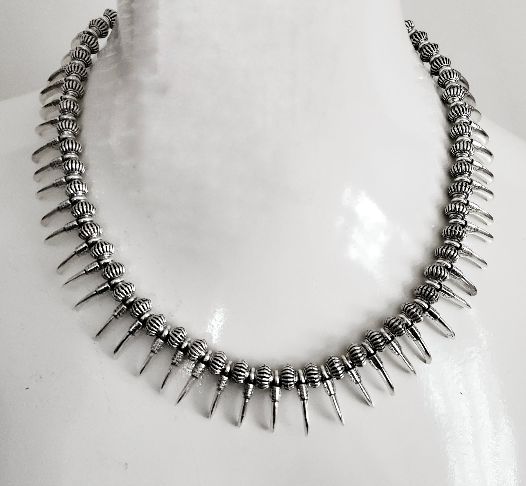 Centipede Necklace Tribal Goth Shaman Jewelry