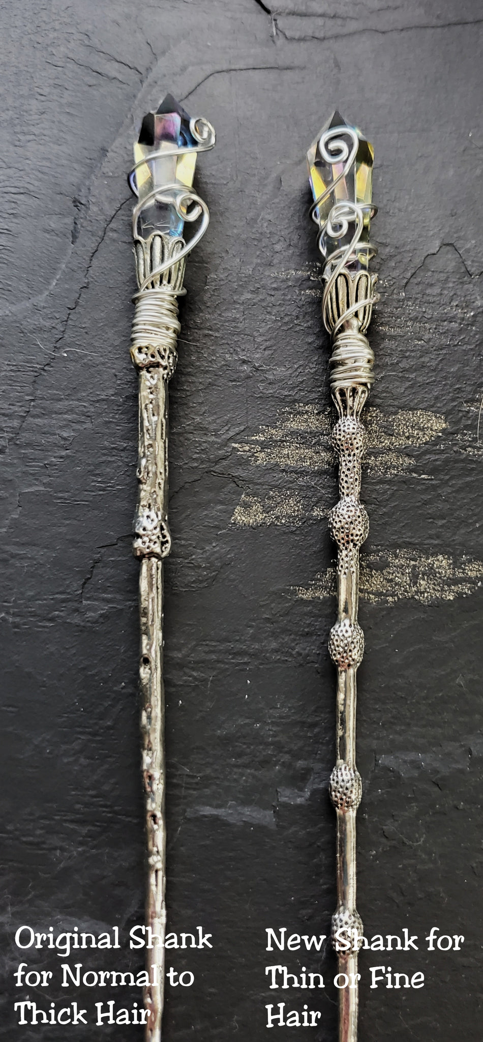 Aura Prism Witch Sticks Hair Stick Magic Wand