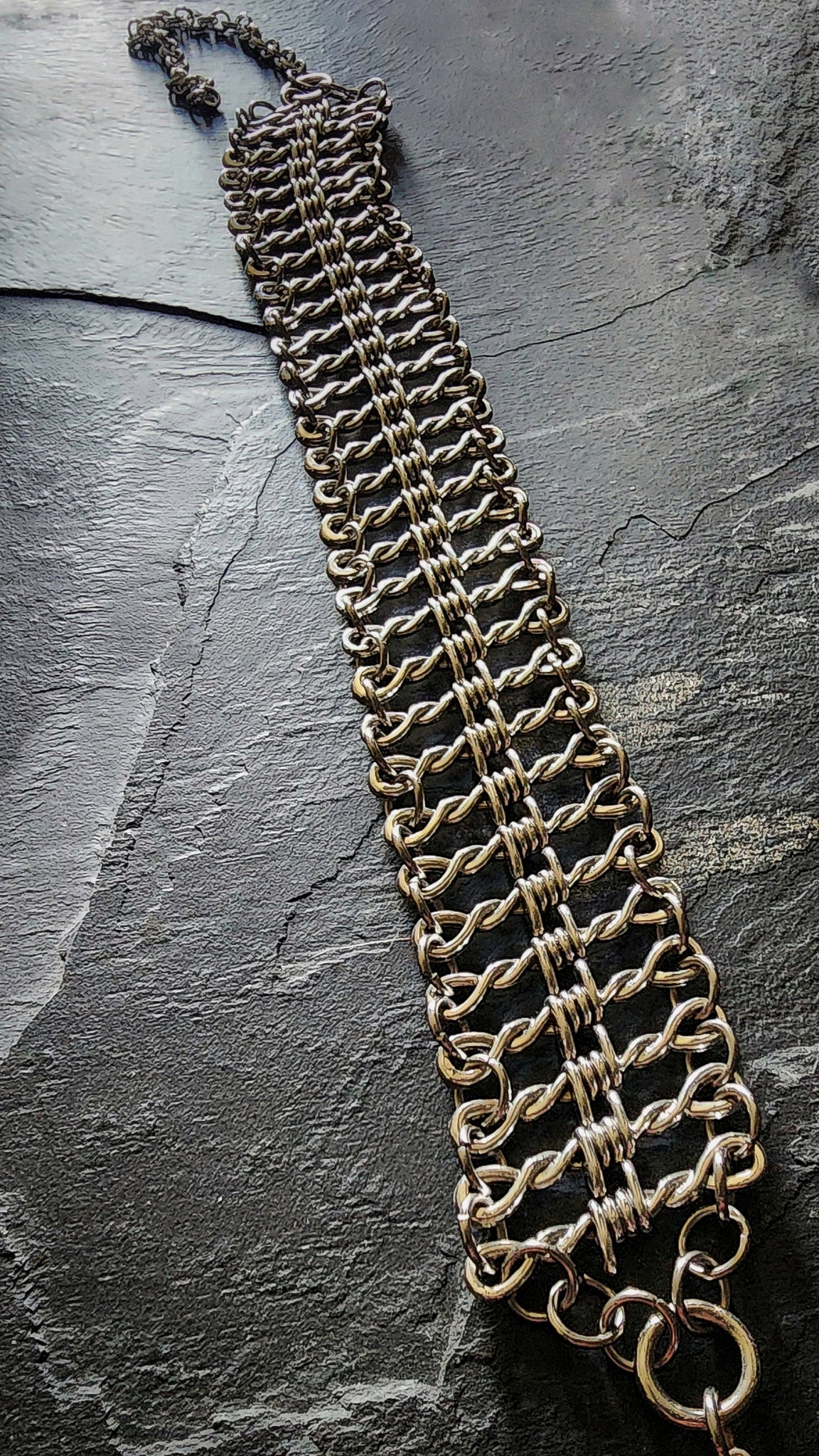 Barbed Wire Choker Necklace