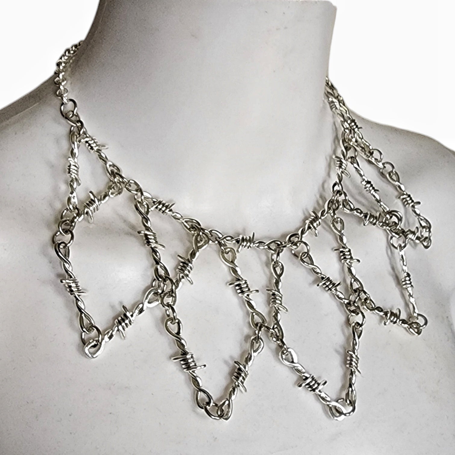 Barbed Wire Necklace