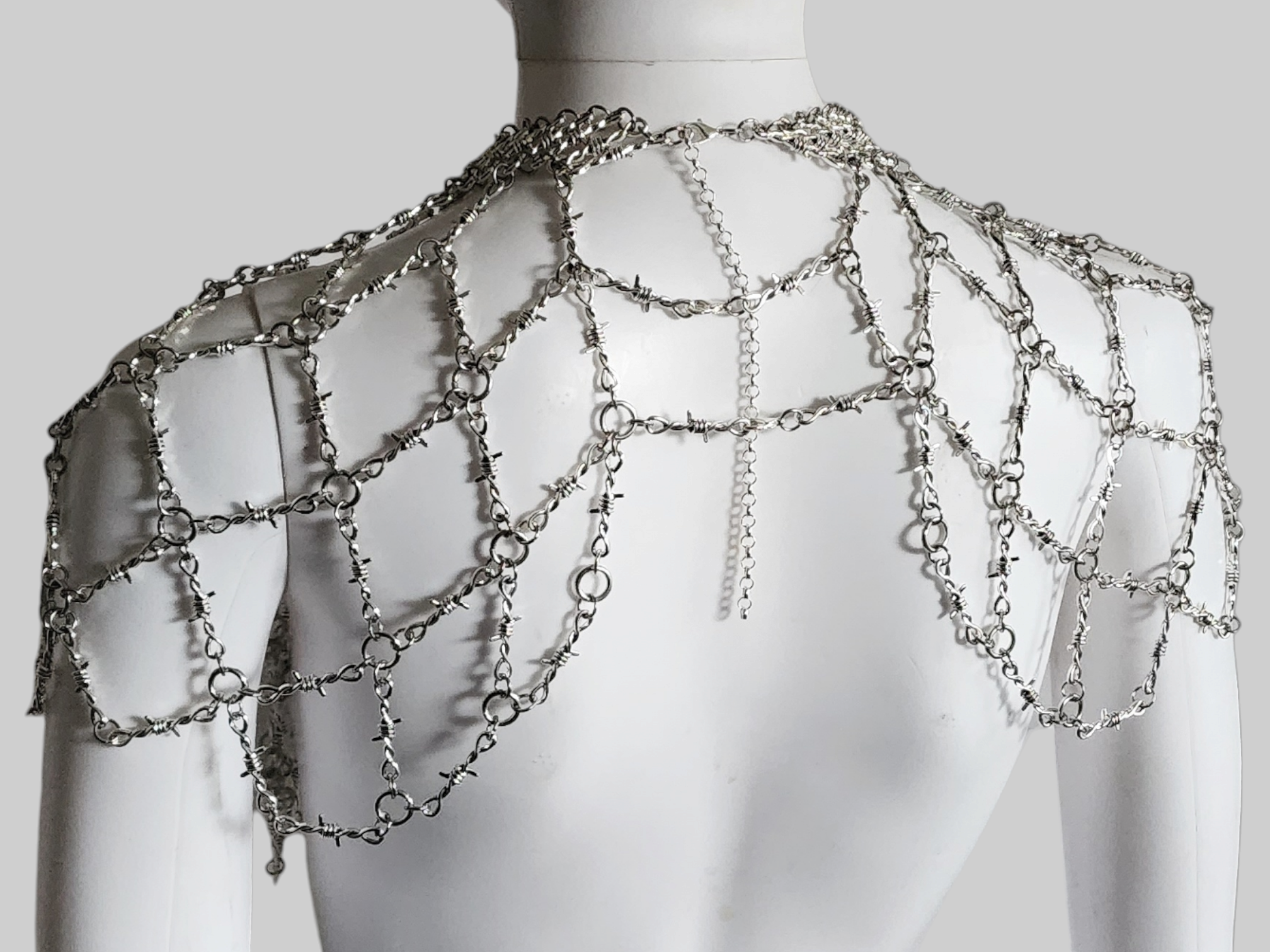 Barbed Wire Chainmaille Queens Armor Hauberk