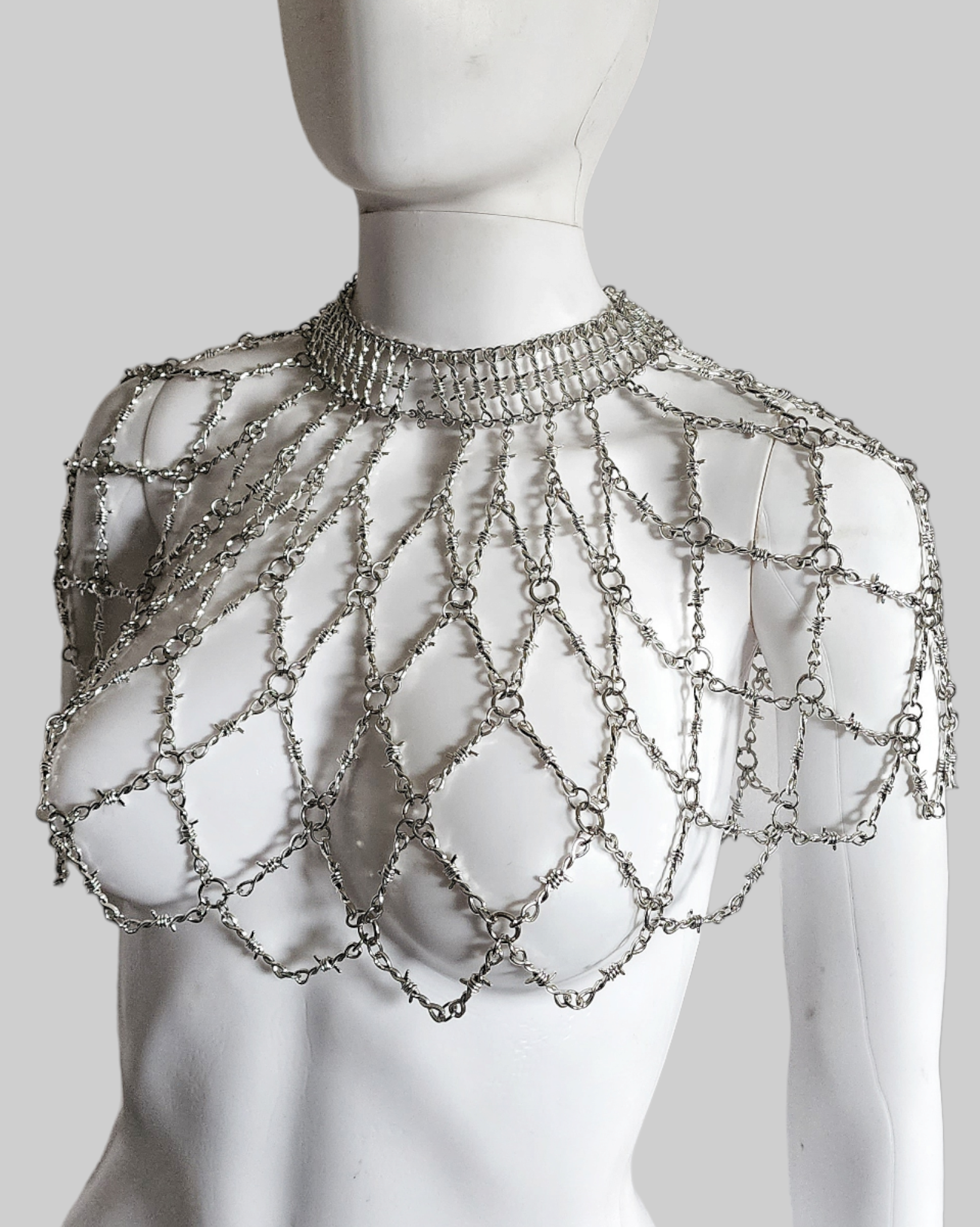 Barbed Wire Chainmaille Queens Armor Hauberk