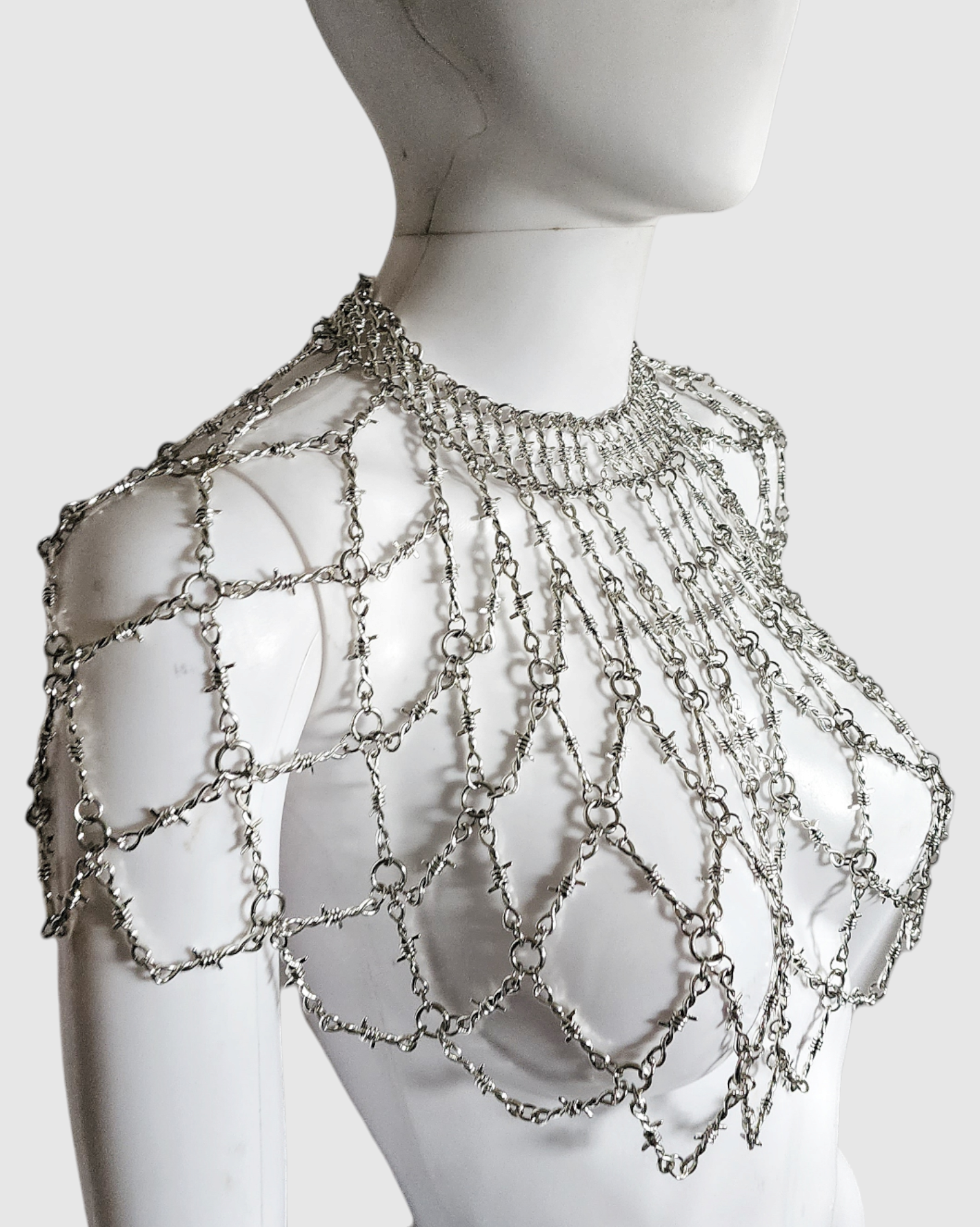 Barbed Wire Chainmaille Queens Armor Hauberk