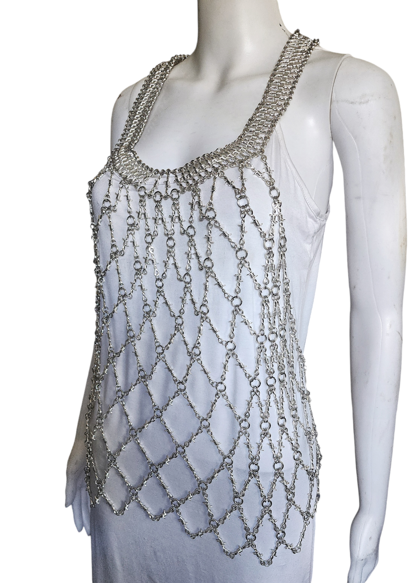 Barbed Wire Racerback Tank Top Armor