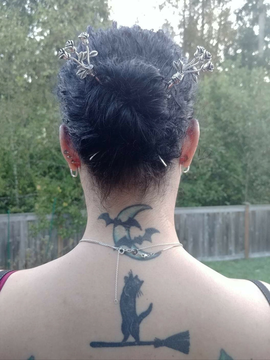 Roses Hair Sticks Romantic Hair Jewelry