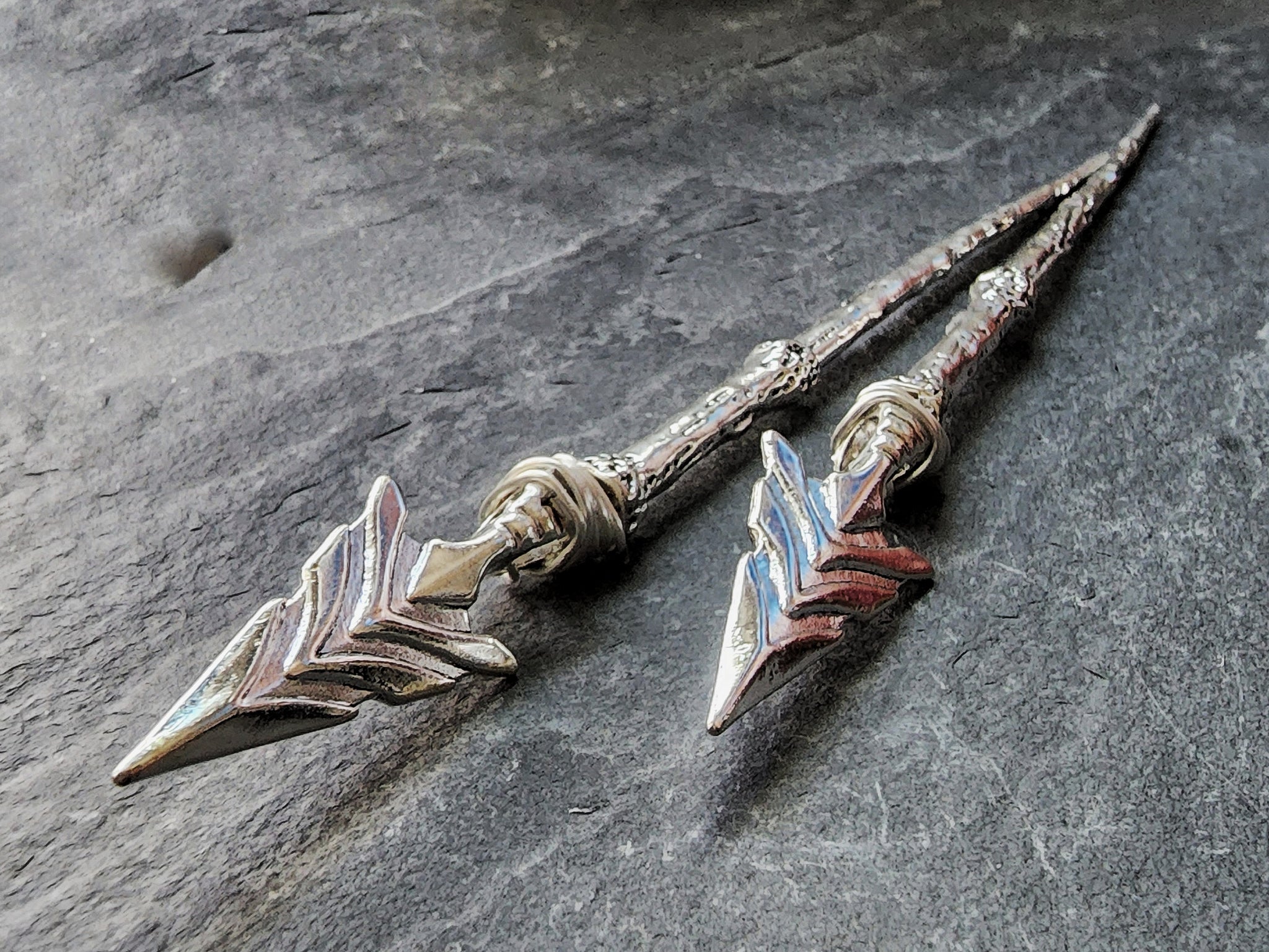 Weapons Cache Hair Stick Gift Set Arrows Axes & Tridents