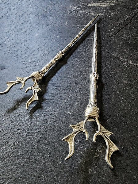 Bat Wing Hair Sticks Halloween Hair Jewelry