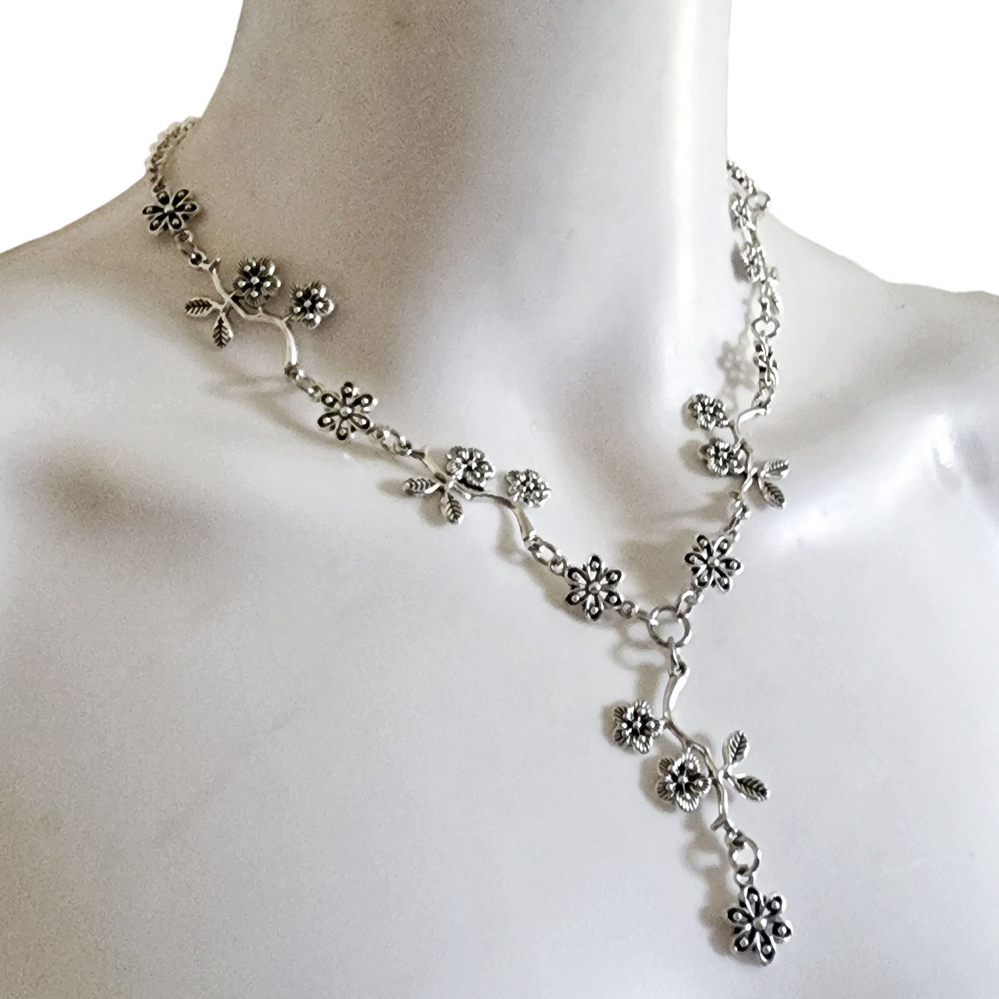 Flower Vine Necklace