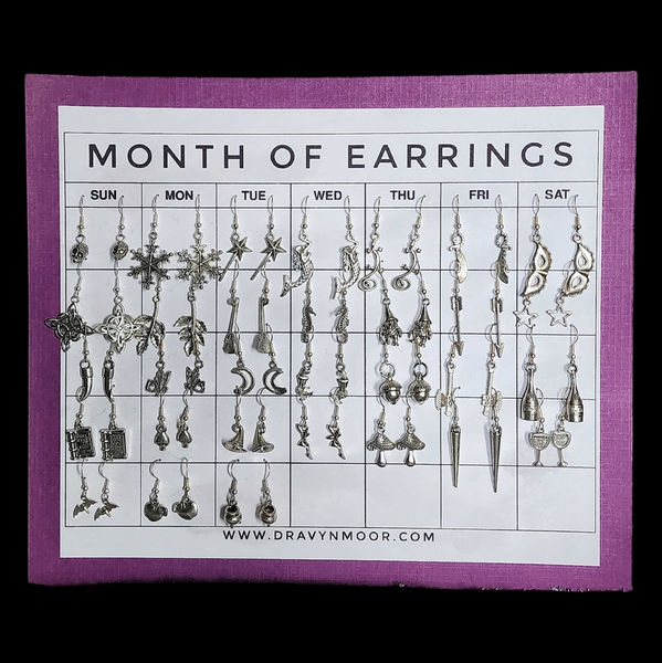 Month of Earrings Gift Set