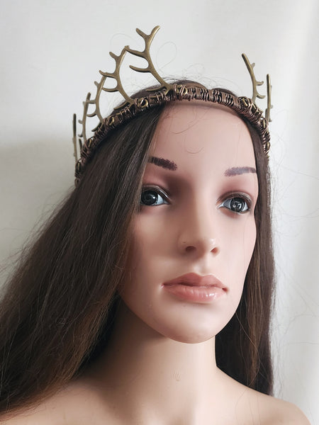 Bronze Antler Crown