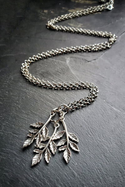 Falling Leaves Necklace Fall Jewelry