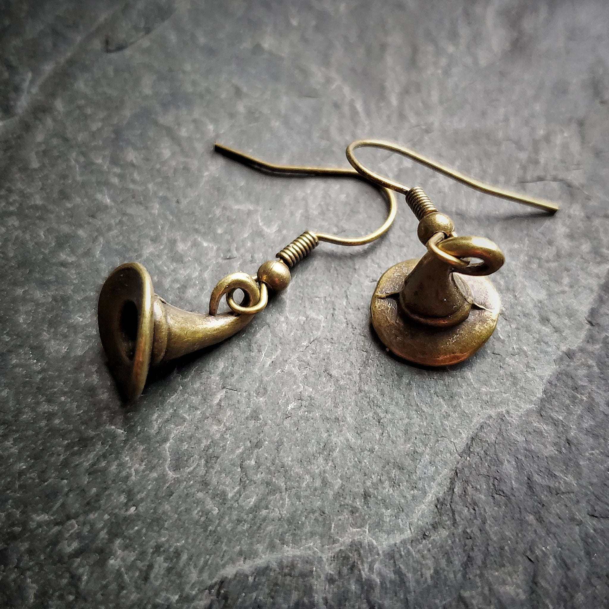 Witches Hat Earrings Halloween Jewelry