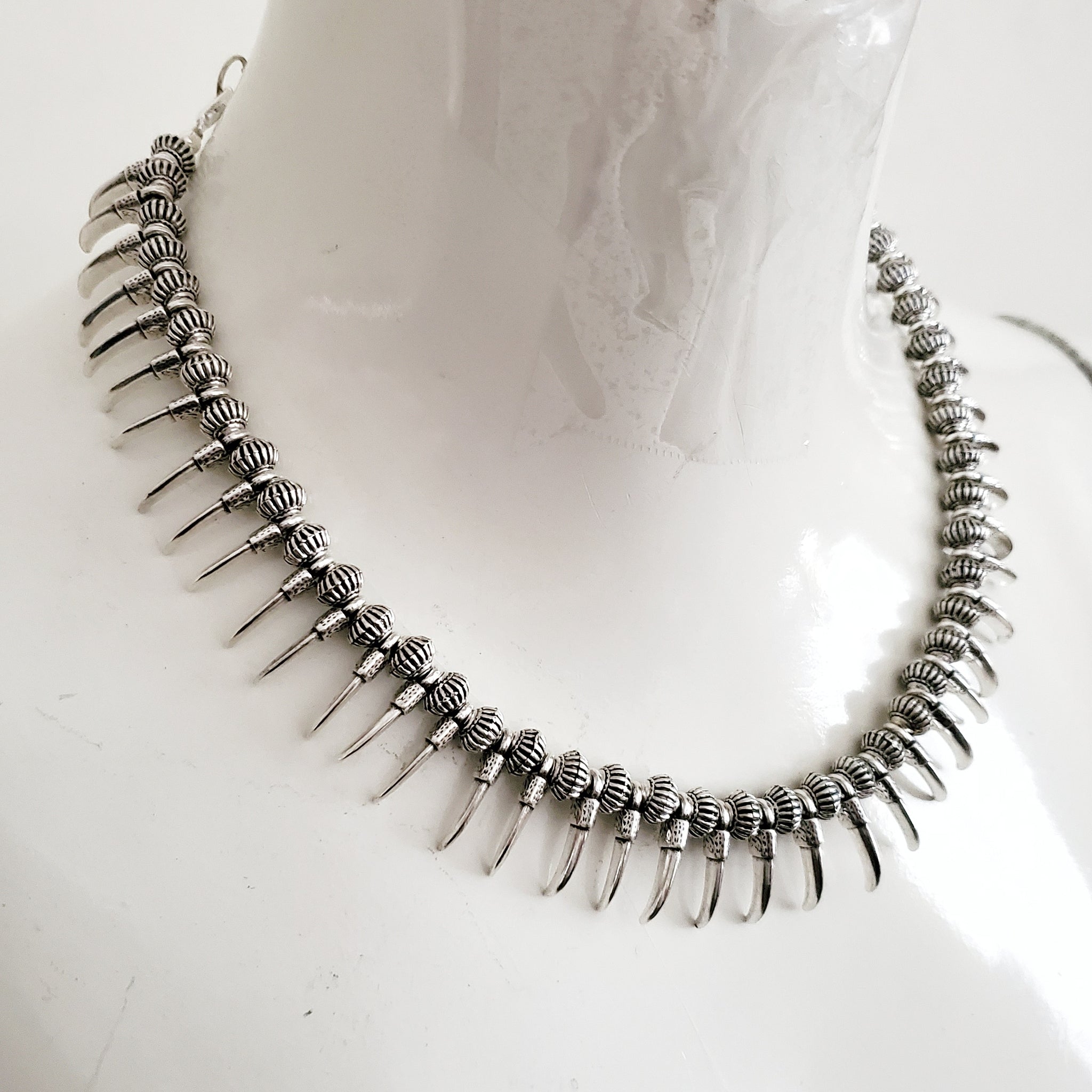 Centipede Necklace Tribal Goth Shaman Jewelry