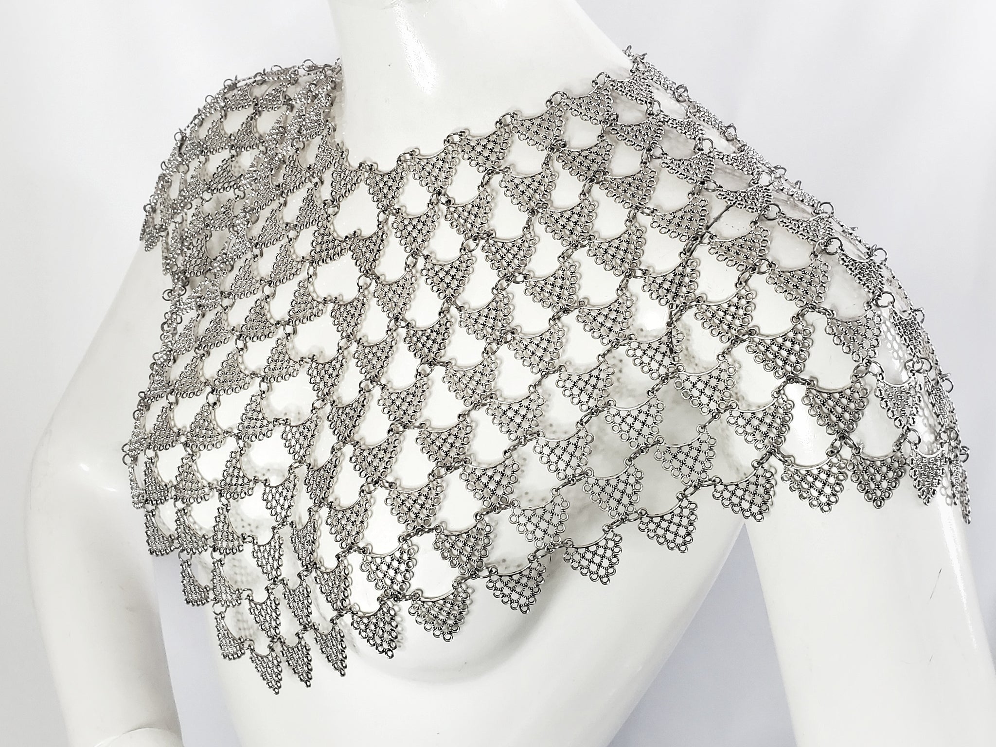 Mermaid Scale Chainmaille Queens Armor Hauberk