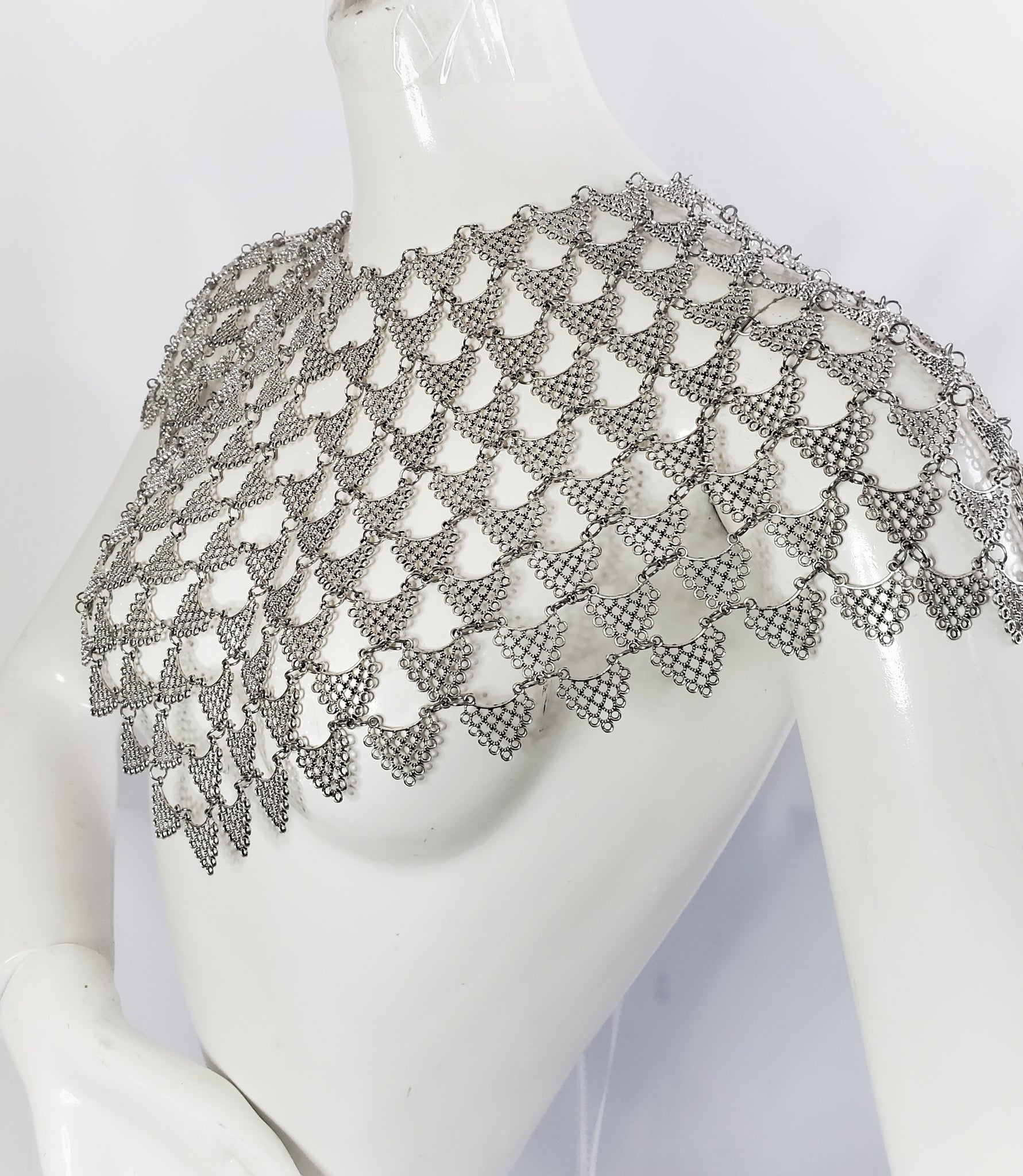 Mermaid Scale Chainmaille Queens Armor Hauberk