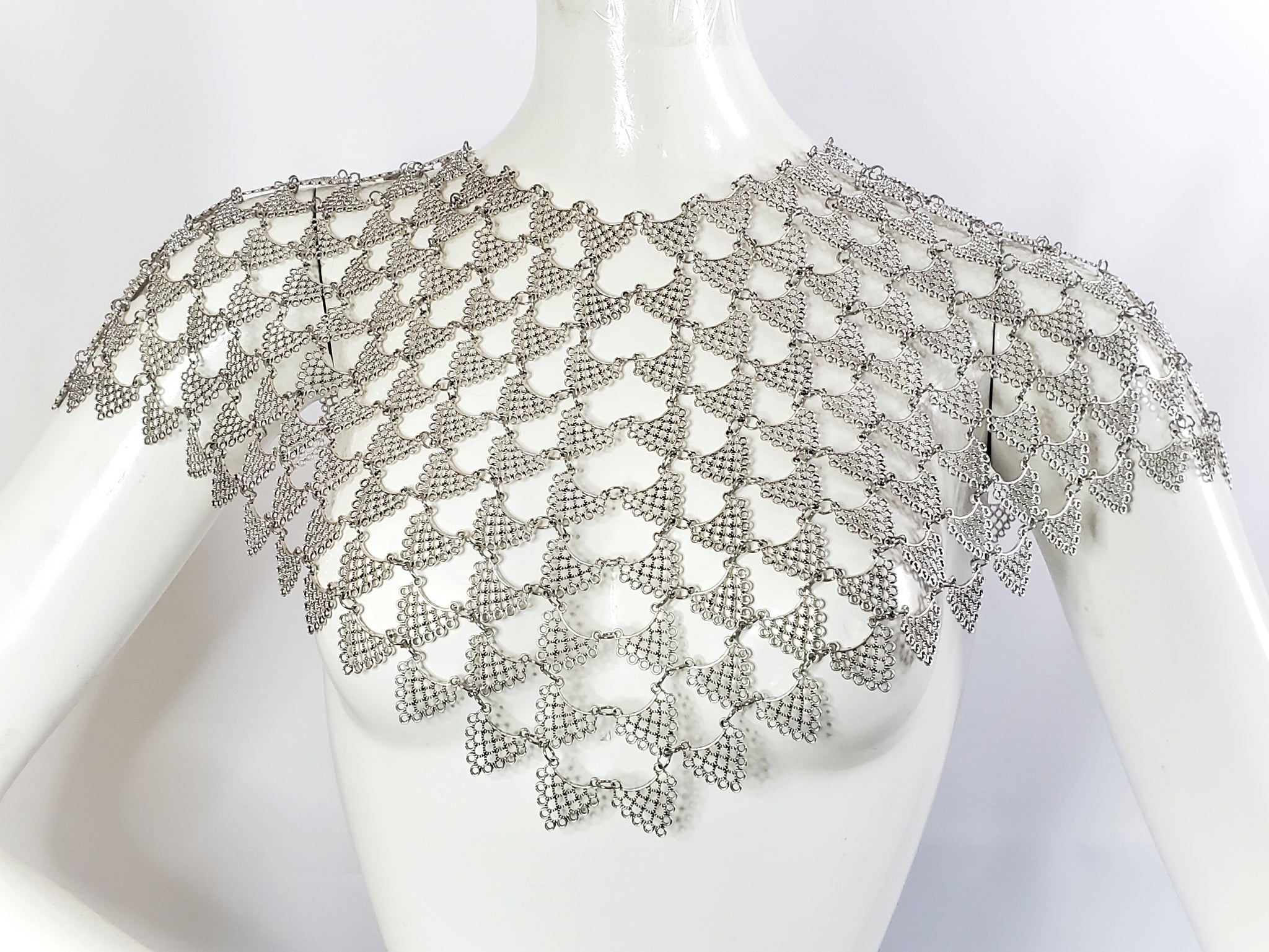 Mermaid Scale Chainmaille Queens Armor Hauberk