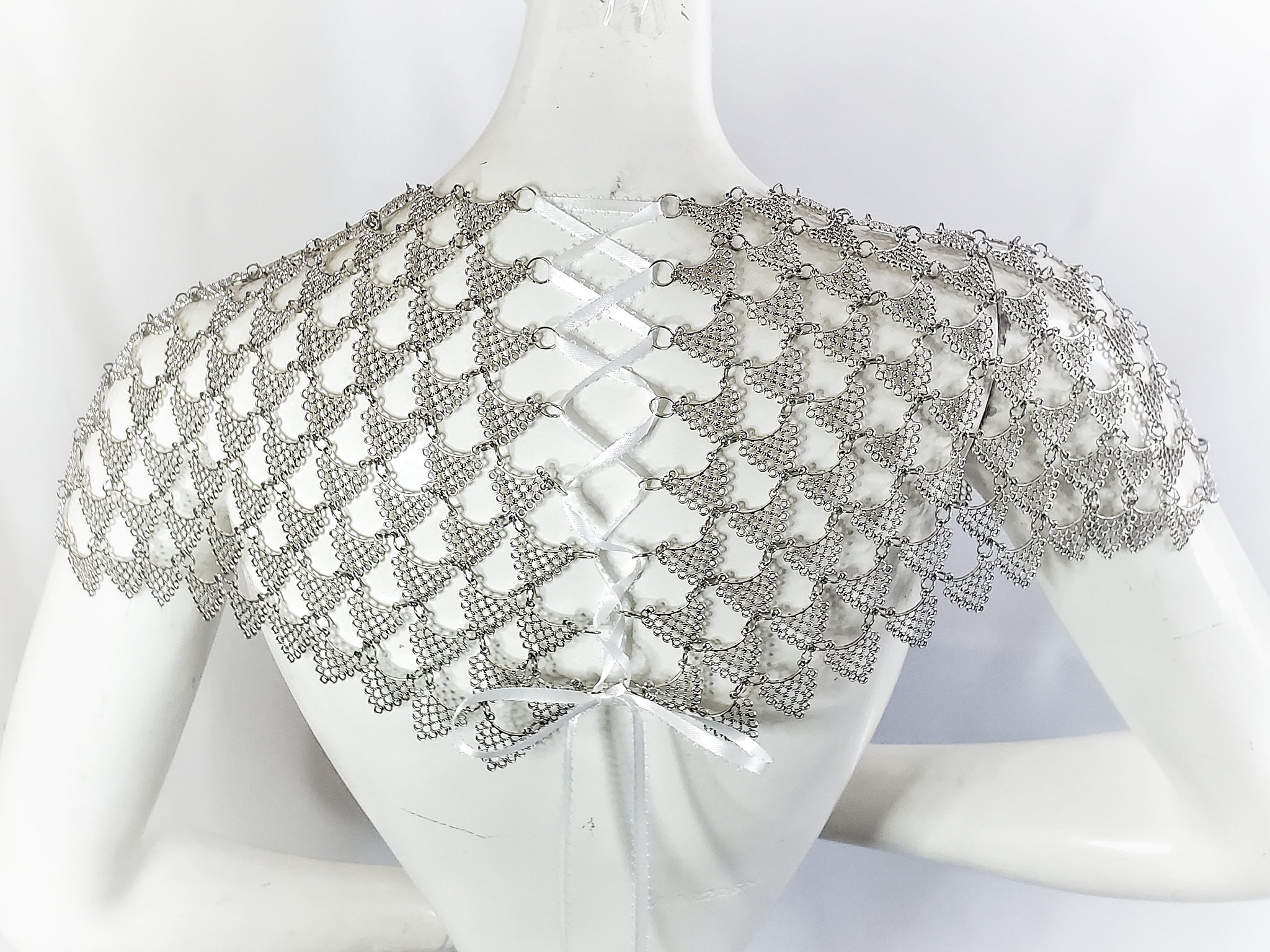 Mermaid Scale Chainmaille Queens Armor Hauberk